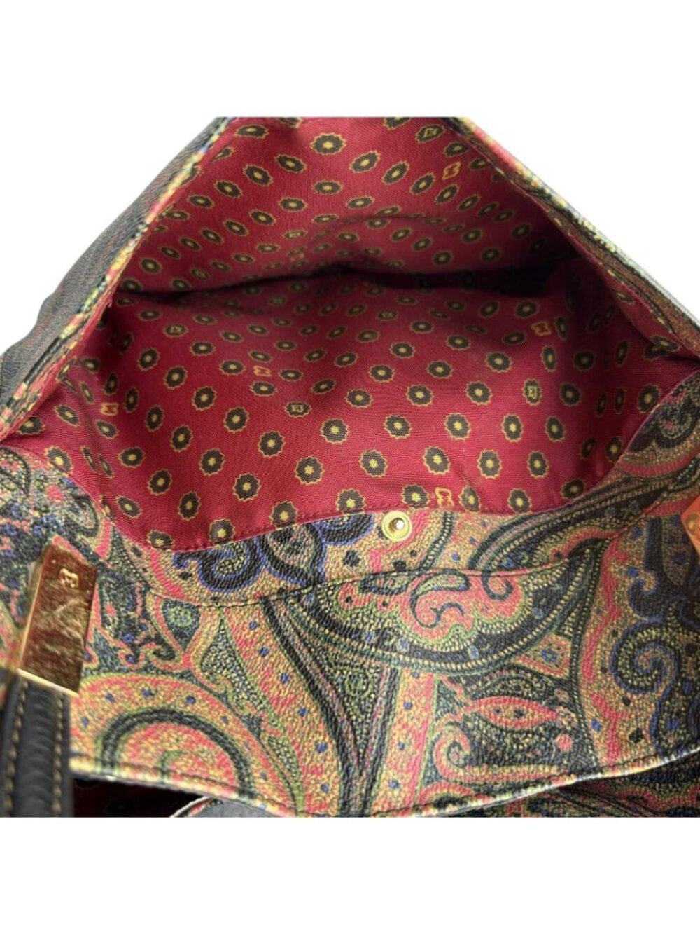 Eric Javits New York Paisley Purse Tote Bag - Picture 9 of 16